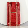 Zoozie Bags Bolso Cruzado de Piel Rojo con Compartimento para Teléfono